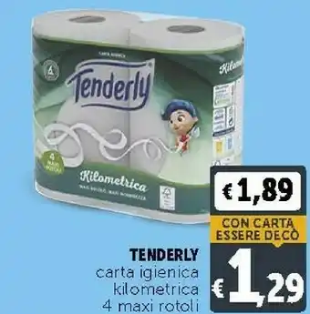 Deco Supermercati Tenderly Carta igienica offerta