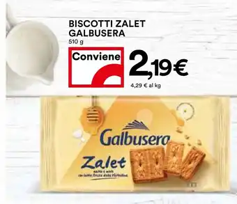 Coop BISCOTTI ZALET GALBUSERA 510 g offerta