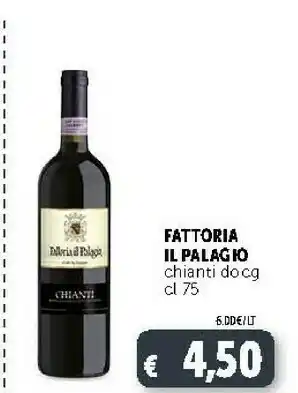 Deco Supermercati Fattoria il palagio Chianti offerta