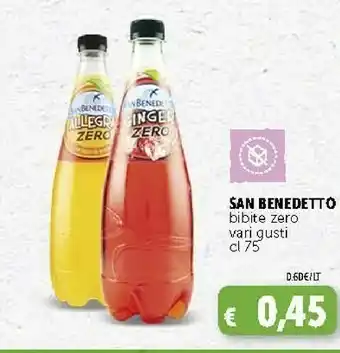 Deco Supermercati San Benedetto Bevande analcoliche offerta
