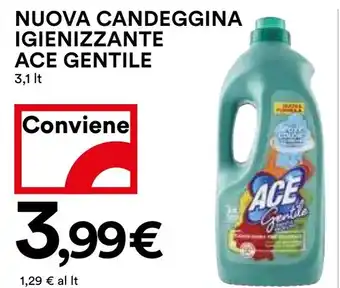 Coop NUOVA CANDEGGINA IGIENIZZANTE ACE GENTILE 3,1 lt offerta