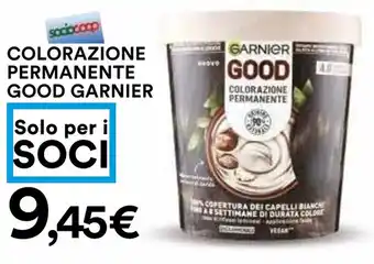 Coop COLORAZIONE PERMANENTE GOOD GARNIER offerta
