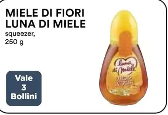 Coop MIELE DI FIORI LUNA DI MIELE squeezer, 250 g offerta