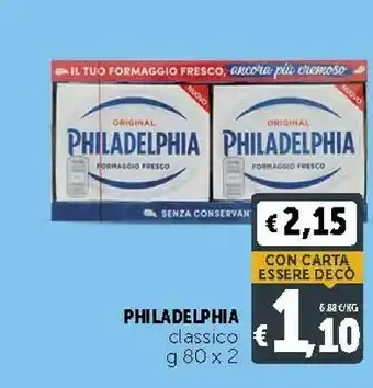 Deco Supermercati Philadelphia Formaggio spalmabile offerta