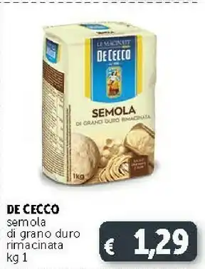 Deco Supermercati De Cecco Farina offerta