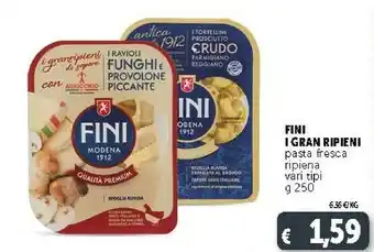 Deco Supermercati Fini Modena Pasta ripiena offerta