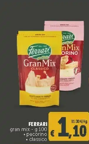 Deco Supermercati Ferrari Formaggio offerta
