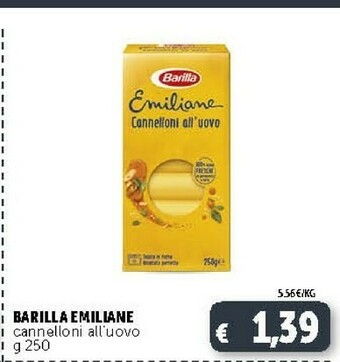 Deco Supermercati Barilla Pasta all'uovo offerta