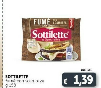 Deco Supermercati Sottilette offerta