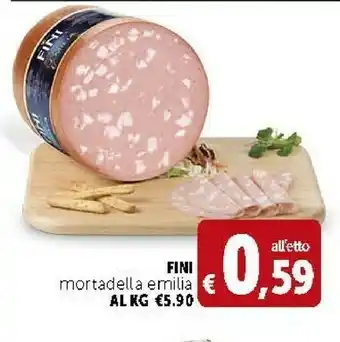 Deco Supermercati Fini Modena Mortadella offerta