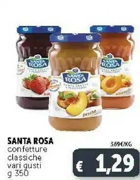 Deco Supermercati Santa rosa Marmellata offerta