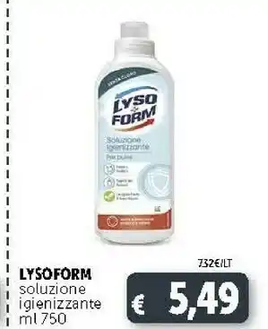 Deco Supermercati Lysoform Pulizia bagno offerta