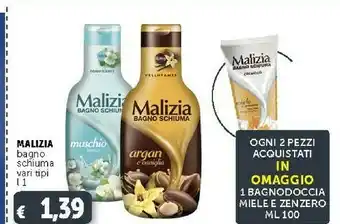 Deco Supermercati Malizia Bagnoschiuma offerta