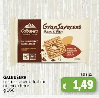 Deco Supermercati Galbusera Frollini offerta