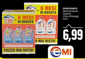 Emi Supermercati Detersivo lavatrice offerta