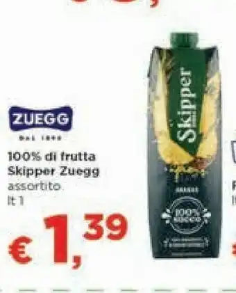 Metà Zuegg Skipper offerta
