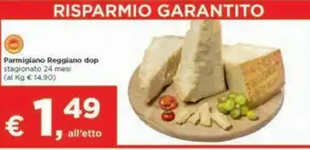 Metà Parmigiano Regglano Dop offerta