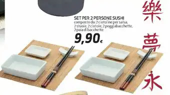 Ipercoop Set per 2 Persone Sushi offerta
