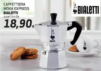 Ipercoop Bialetti Caffettiera Moka Express offerta