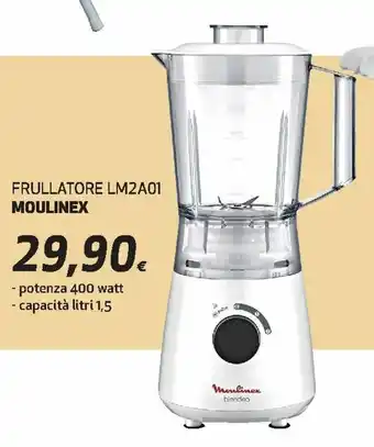 Ipercoop Moulinex Frullatore LM2A01 1,5 litri offerta