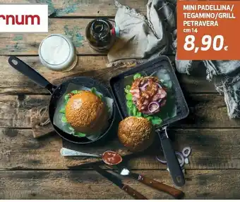Aeternum Mini Padellina/Tegamino/Grill Petravera 14cm