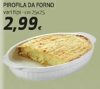 Ipercoop Pirofila da Forno 25x25cm offerta