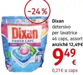 dm drogerie markt Dixan detersivo per lavatrice 46 caps, assort. offerta