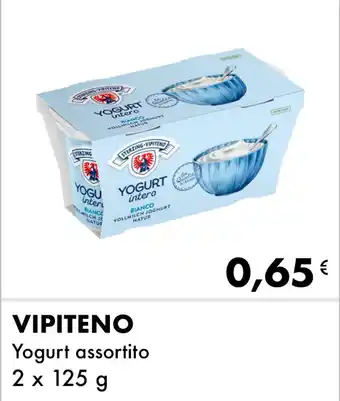 VIPITENO Yogurt assortito 2 x 125 g