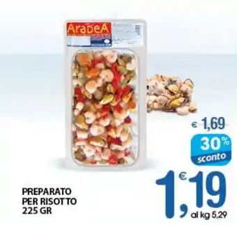 Qui Discount PREPARATO PER RISOTTO 225 GR offerta