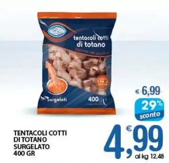 TENTACOLI COTTI DI TOTANO SURGELATO 400 GR