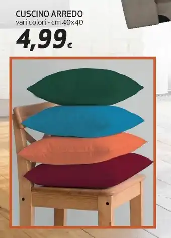 Ipercoop Cuscino Arredo 40x40cm offerta