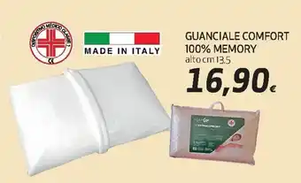 Ipercoop Guanciale Comfort 100% Memory 13,5cm offerta