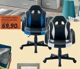 Ipercoop Poltrona Assen PVC/Poliestere offerta