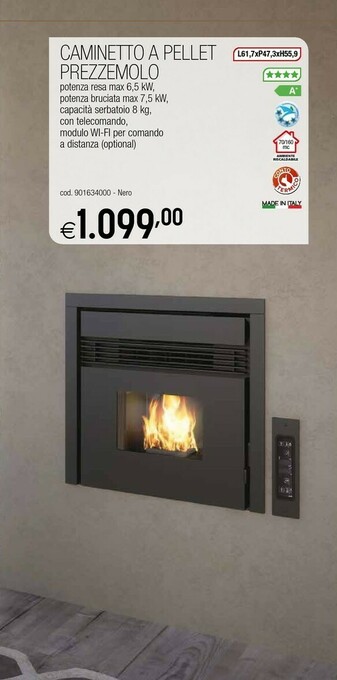 Brico OK Stufe a pellet offerta