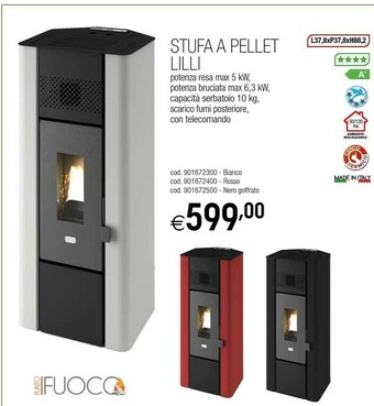 Brico OK Stufe a pellet offerta