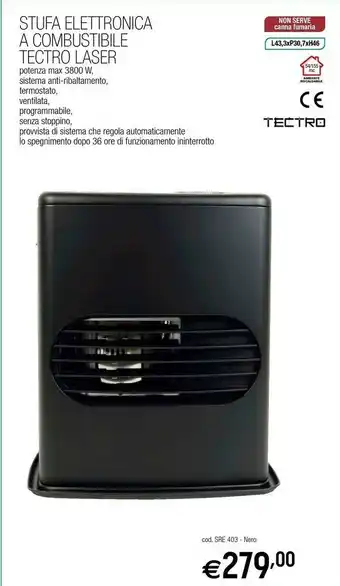 Brico OK Tectro Stufe elettriche offerta