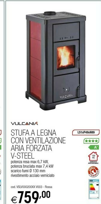 Brico OK Stufe a pellet offerta