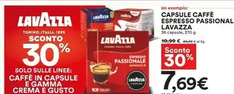 Coop Lavazza Capsule Caffè offerta