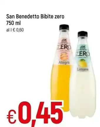 Famila San Benedetto Chinotto Zero 750 G(ml) offerta