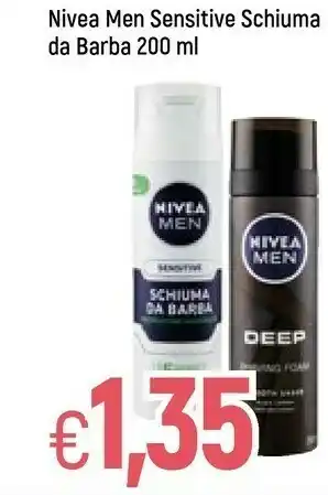 Famila Nivea Schiuma da barba offerta