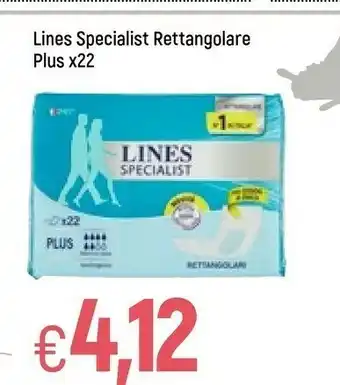 Famila Lines Specialist Rettangolare Plus X22 offerta