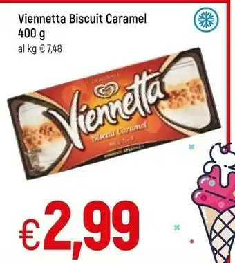 Famila Algida Viennetta Biscuit Caramel 400 G(ml) offerta
