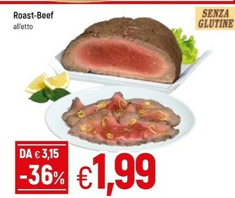 Famila Roast Beef offerta