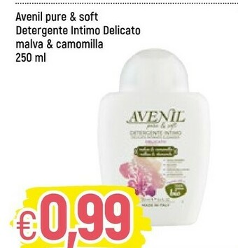 Famila Avenil Pure & Soft Detergente Intimo Delicato Malva & Camomilla offerta