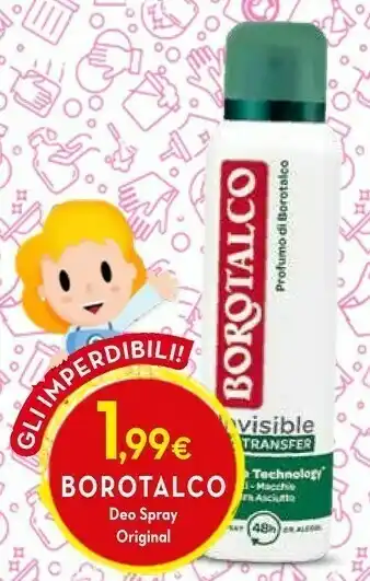 Proshop Borotalco Deo Spray Original offerta