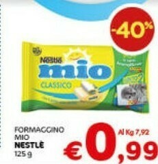 Crai Nestlè Formaggino Mio 125 G(ml) offerta