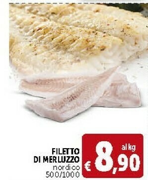 Deco Supermercati Filetti di merluzzo offerta