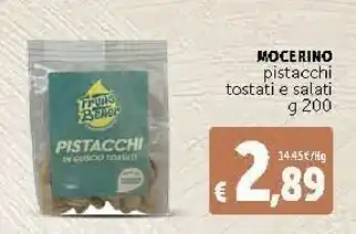 Deco Supermercati Mocerino Pistacchi Tostati E Salati offerta