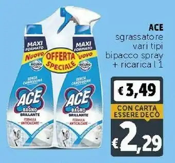 Deco Supermercati Ace Sgrassatore offerta