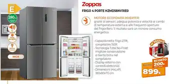 Expert Zoppas Frigo 4 Porte HZMD58NV1XE0 offerta